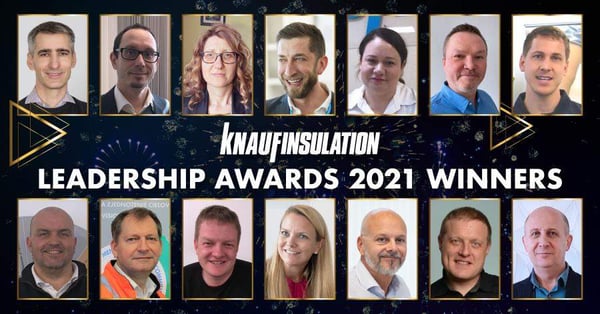 Knauf Insulation leadership awards 2021 winners